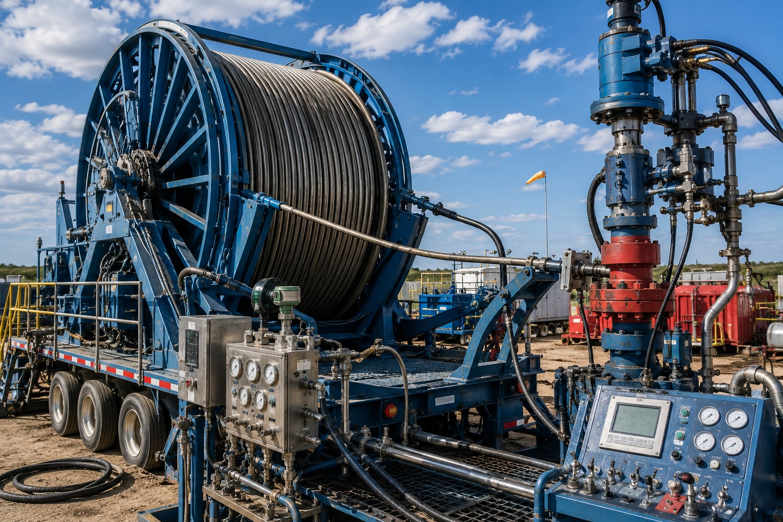 Coil tubing instrumentation