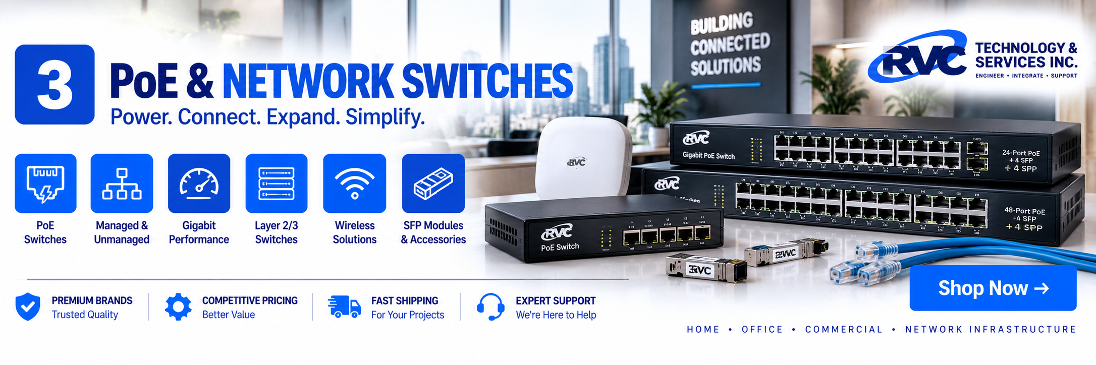 PoE and Network Switches